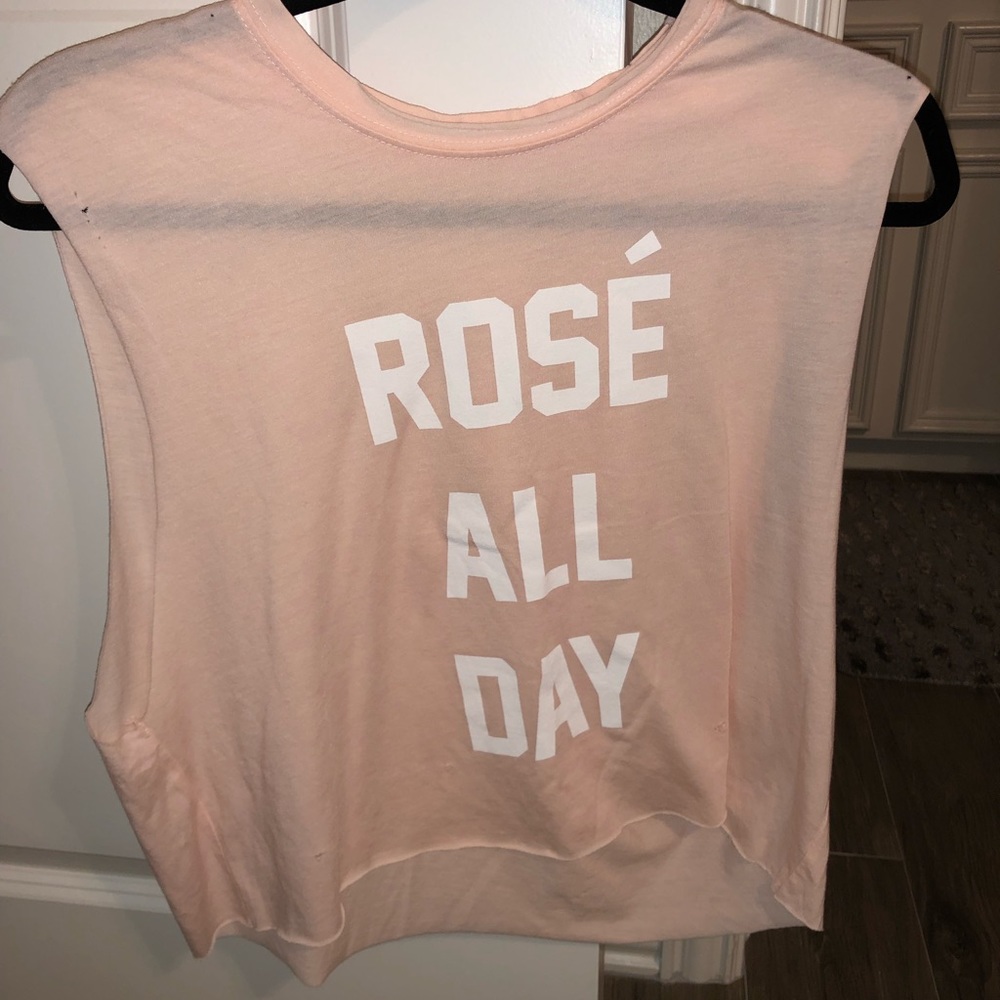 Rose All Day crop top
